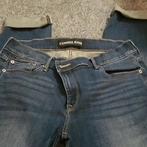 Express Skinny Midrise Jeans